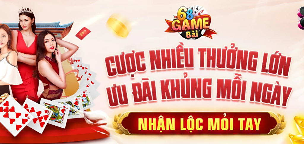 Banner 68 Game bài ưu đãi