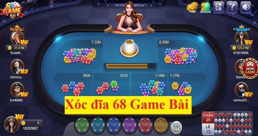 Sức Hấp Dẫn Của Xóc Đĩa 68 Game Bài