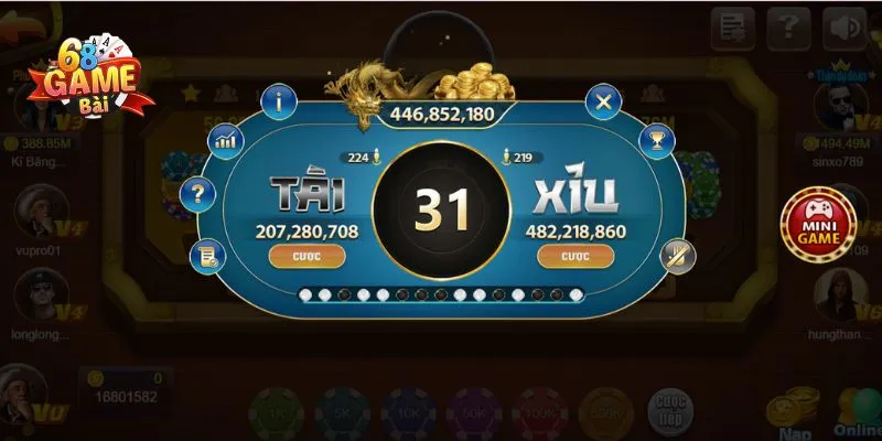 Tổng Quan Về Tài Xỉu 68 Game Bài